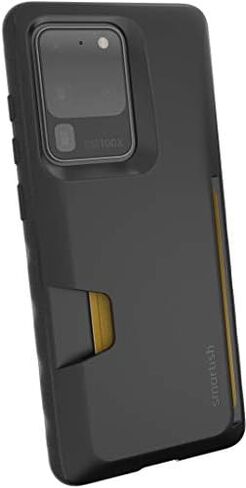Smartish Galaxy S20 Wallet Case - Wallet Slayer Vol. 1 [Protective Grip Credit Card Holder Cover for Samsung] (Silk) - Black Tie Affair in Kuwait