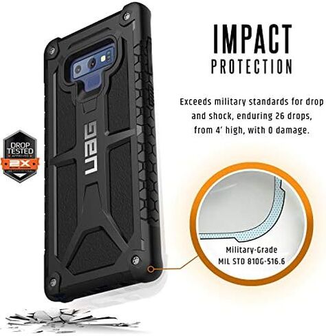 URBAN ARMOR GEAR UAG Samsung Galaxy Note 9 Plasma Feather-Light Rugged [Ice] Military Drop Tested Phone Case in Kuwait