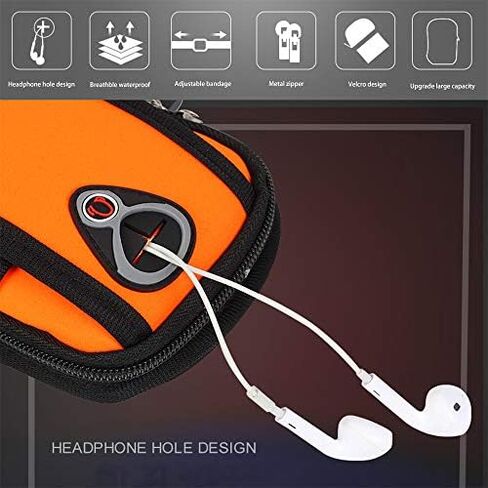 Universal Running Armband, Arm Cell Phone Holder, Fitness and Gym Workouts, Compatible with All Regular Size Phones （Green） in Kuwait