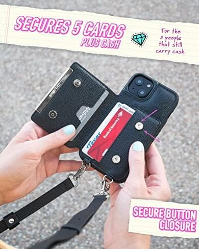 Smartish iPhone 13 Crossbody Case - Dancing Queen in Saudi Arabia