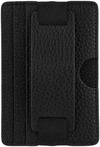 Case-Mate CM035992 - Stick On Credit Card Wallet - POCKETS - Ultra-slim Card Holder - Universal fit - Apple – iPhone – Samsung – Galaxy - and more – Black Iridescent Glitter in Kuwait