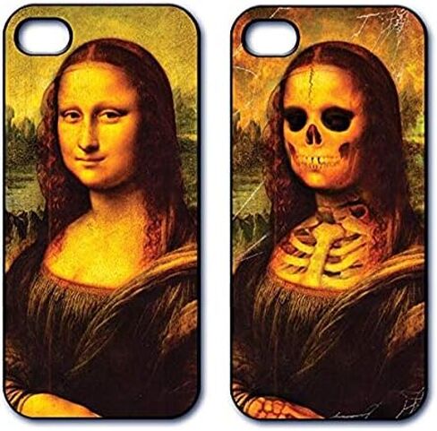 Dimension 9 Slim 3D Lenticular Cell Phone Case for Apple iPhone 5 or iPhone 5s - 1800s Zombie Boy with Clock in Kuwait
