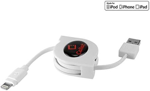 كابل Cellet Micro USB + لايتنينج للشحن السريع لبيانات الشحن (معتمد من Apple MFI) متوافق مع Apple iPhone Xs/Max/Xr/X/SE/8/7/6/5 iPad/Pro/Air/Mini4/iPod/Touch وSamsung Galaxy S7/6/5، Note 5 in Kuwait