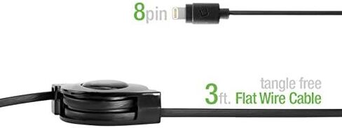 كابل Cellet Micro USB + لايتنينج للشحن السريع لبيانات الشحن (معتمد من Apple MFI) متوافق مع Apple iPhone Xs/Max/Xr/X/SE/8/7/6/5 iPad/Pro/Air/Mini4/iPod/Touch وSamsung Galaxy S7/6/5، Note 5 in Kuwait