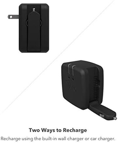 HALO Portable Phone Charger Power Cube 10,000mAh - Innovative Car Charger Power Bank with Dual USB Compatible Charging Ports, Built-in Charging Adapters in Saudi Arabia
