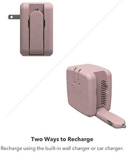 HALO Portable Phone Charger Power Cube 10,000mAh - Innovative Car Charger Power Bank with Dual USB Compatible Charging Ports, Built-in Charging Adapters in Saudi Arabia