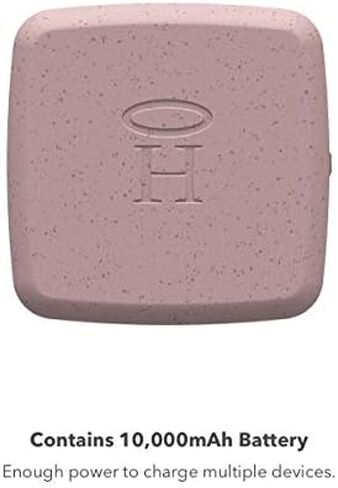 HALO Portable Phone Charger Power Cube 10,000mAh - Innovative Car Charger Power Bank with Dual USB Compatible Charging Ports, Built-in Charging Adapters in Saudi Arabia