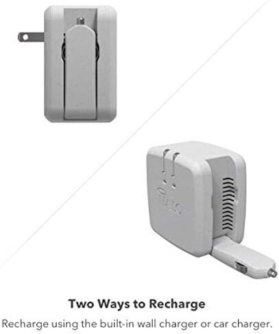 HALO Portable Phone Charger Power Cube 10,000mAh - Innovative Car Charger Power Bank with Dual USB Compatible Charging Ports, Built-in Charging Adapters in Saudi Arabia