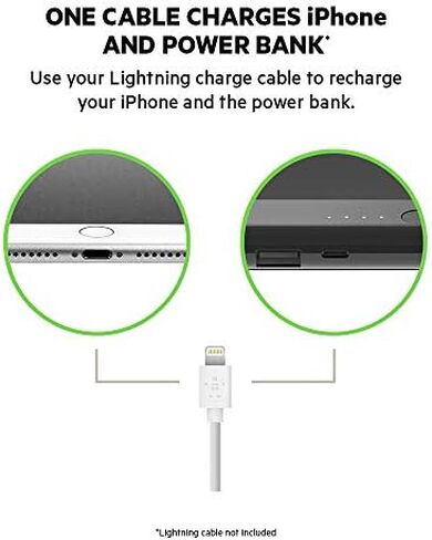 Belkin Boost Charge Power Bank 10K with Lightning Connector. in Saudi Arabia