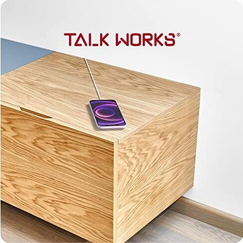 Talk Works متوافق مع شاحن MagSafe لأجهزة iPhone 12 و13 مع كابل USB-C بطول 6 أقدام متصل (بدون محول حائط) سلك شحن سريع مغناطيسي لهاتف Apple iPhone 13 و12 Pro/Max وحافظات Mini & Mag الآمنة in Saudi Arabia