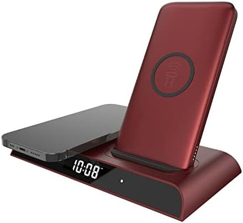 HALO Wireless Charging Dock - Convenient Wireless Dock with Removable Power Bank for Wireless Devices, USB Devices in Saudi Arabia