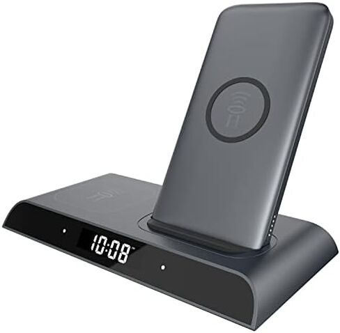 HALO Wireless Charging Dock - Convenient Wireless Dock with Removable Power Bank for Wireless Devices, USB Devices in Saudi Arabia