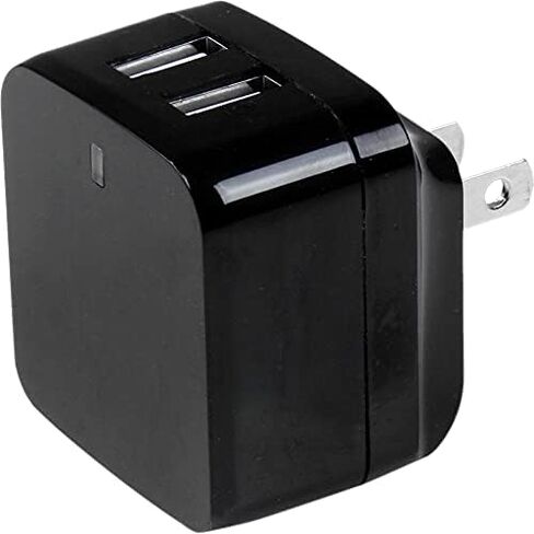 StarTech.com 4-Port Travel USB Wall Charger - 34W/6.8A International Travel Adapter - Portable USB Charging Station (USB4PACBK), Black in Kuwait