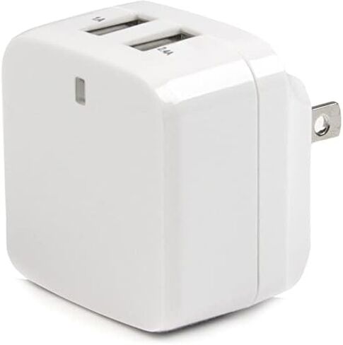 StarTech.com 4-Port Travel USB Wall Charger - 34W/6.8A International Travel Adapter - Portable USB Charging Station (USB4PACBK), Black in Kuwait