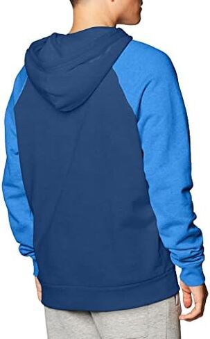 Under Armour Men's Rival Fleece Colorblock Hoodie in Kuwait