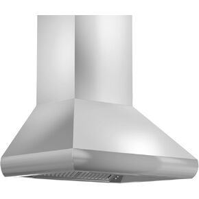 ZLINE 30 in. Professional Convertible Vent Wall Mount Range Hood in Stainless Steel with Crown Molding (587CRN-30) in Kuwait