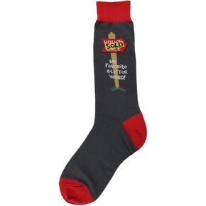 Foot Traffic Men's Socks, Fun Profession-Themed Socks, Sizes 7–12 (Realtor) in Kuwait