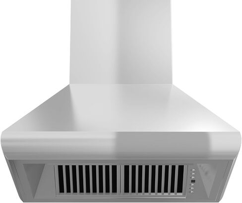ZLINE 30 in. Professional Convertible Vent Wall Mount Range Hood in Stainless Steel with Crown Molding (587CRN-30) in Saudi Arabia