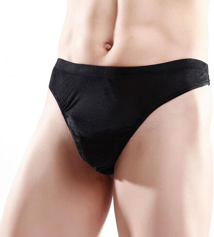 Paradise Silk 100% Silk Knit Underwear Mens Thong in Saudi Arabia