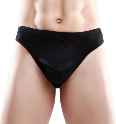 Paradise Silk 100% Silk Knit Underwear Mens Thong in Saudi Arabia