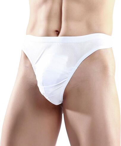 Paradise Silk 100% Silk Knit Underwear Mens Thong in Saudi Arabia