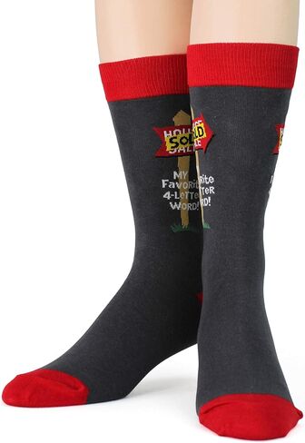 Foot Traffic Men's Socks, Fun Profession-Themed Socks, Sizes 7–12 (Realtor) in Kuwait
