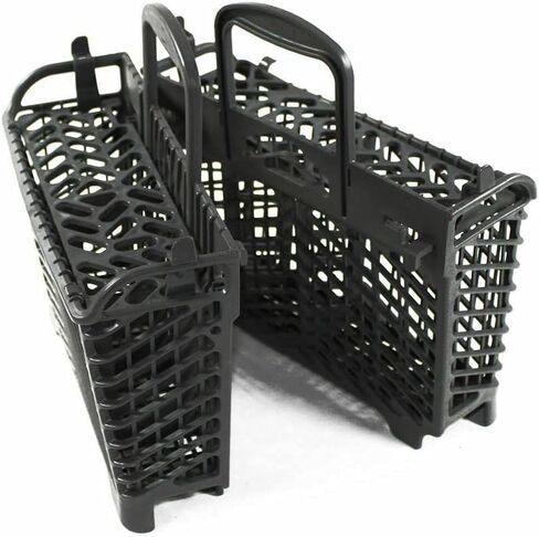 HASMX 6-918873 Dishwasher Silverware Basket for Maytag, Fits Models MD88989SHZ, CDU650AWB, CDU650AWB37, CDU650AWW, CDU650AWW37, DDW2470AWP, DK524N1ABL0, DK524N1ASS0, DK524Q1ABL0, DK524Q1ASS0 (1-Pack) in Saudi Arabia