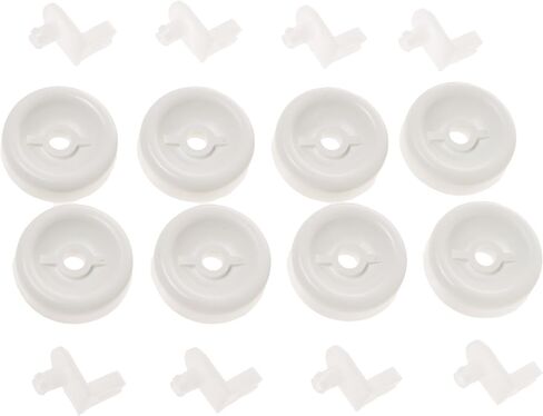 Edgewater Parts WD35X21038, AP5986365, PS11726733 Dishwasher Lower Rack Wheel Kit Compatible with GE (Fits Models: PDW, GSD, GHD, EDW, GLD) in Saudi Arabia