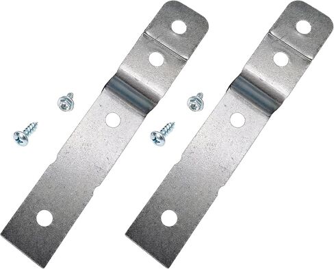 DWBRACKIT1, AP5645425, PS4705063 Dishwasher Side Mount Kit for Electrolux and Frigid Air 2 Brackets and 4 Screws Included in Saudi Arabia