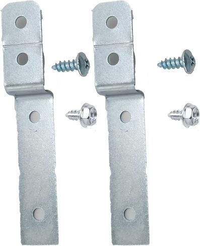 DWBRACKIT1, AP5645425, PS4705063 Dishwasher Side Mount Kit for Electrolux and Frigid Air 2 Brackets and 4 Screws Included in Saudi Arabia