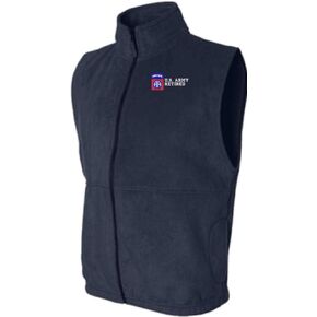 82nd Airborne Division Retired Sierra Pacific Full Zip Fleece Vest in Saudi Arabia