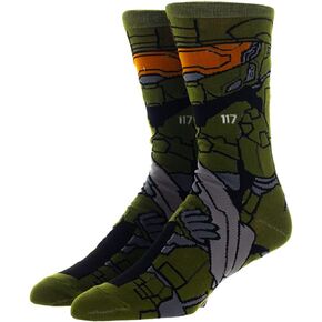 Halo Master Chief 360 Mens Crew Socks in Saudi Arabia
