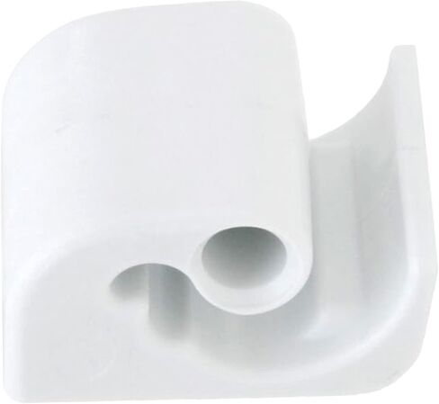WP35-2044 35-2044 Washer Lid Hinge - Compatible Maytag Amana Crosley - Replaces AP6008640 1477 PS11741780 - Upgraded Female End - Comes in White Color, Made of Durable Plastic in Saudi Arabia