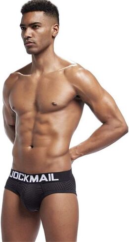 JOCKMAIL 4PCS/Packs Men Briefs Men Underwear Comfortable Men's Boxer Briefs Male Lace Pantie in Saudi Arabia