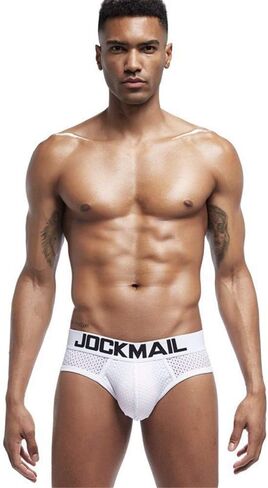 JOCKMAIL 4PCS/Packs Men Briefs Men Underwear Comfortable Men's Boxer Briefs Male Lace Pantie in Saudi Arabia