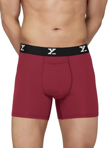 XYXX Men's Ace Modal Cotton, Ultra-Soft & Breathable Boxer Briefs for Men with a snug fit, Pack of 2 in Saudi Arabia
