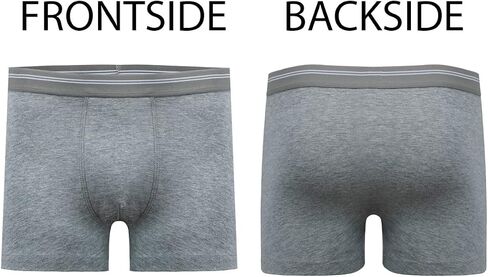 Men’s Boxer Briefs | Gray Tagless Soft Underwear for men | Bengal Boxers | Pack of 5 in Saudi Arabia