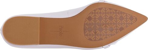 Linea Paolo - Nora - Women's Pointy Toe Skimmer Flat with Tonal Resin Chain-Link Keeper in Kuwait