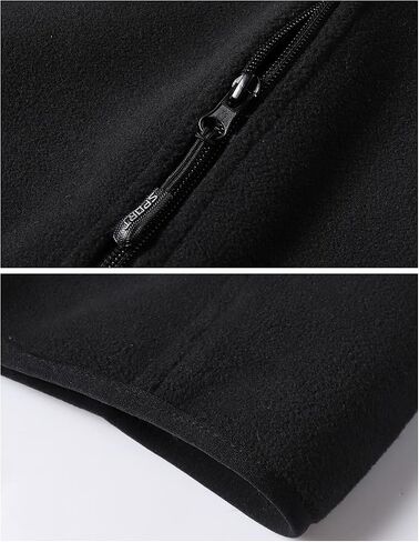 AIEOE Men's Fleece Vests Full-Zip Up Jackets Sleeveless Softshell Outerwear in Saudi Arabia