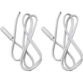 (عبوة من قطعتين) مستشعر درجة حرارة الثلاجة WR55X10025 عالي الجودة - يناسب تمامًا ثلاجة GE وHotpoint - رقم الجزء البديل الكامل: 914093 AP3185407 PS304103 WR50X10027 (عبوة من قطعتين) in Kuwait