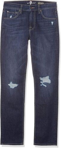 7 For All Mankind Men's Jeans Slim Fit Straight Leg Pants in Saudi Arabia