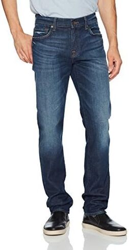7 For All Mankind Men's Jeans Slim Fit Straight Leg Pants in Saudi Arabia