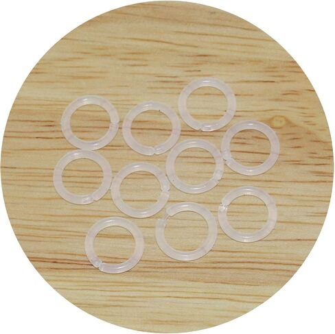 Oasis Plus 10pcs 14G 16G 18G Clear Bioflex Piercing Retainers Nose Septum Hoop Rings Nostril Stud Cartilage Helix Daith Rook Tragus Snake Smiley Nipple Lip Eyebrow Earring in Kuwait