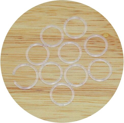Oasis Plus 10pcs 14G 16G 18G Clear Bioflex Piercing Retainers Nose Septum Hoop Rings Nostril Stud Cartilage Helix Daith Rook Tragus Snake Smiley Nipple Lip Eyebrow Earring in Kuwait