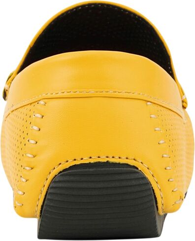 Amali Cola - Driving Moccasins for Men – Mens Slip On Loafers, Moccasins, Slip-on Dress Shoes - Driving Loafers with Matching Color Bit in Kuwait