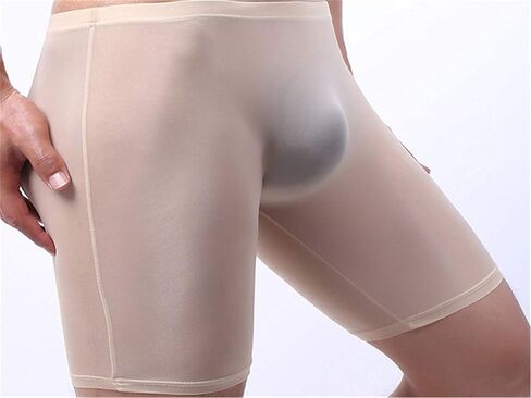 Andongnywell 5 Pack Men's See Through Shorts Transparent Boxer Briefs Mesh Breathable Panties Knickers Underwears in Saudi Arabia