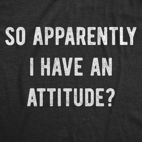 Mens So Apparently I Have an Attitude T Shirt Funny Sayings Sarcastic Tee in Kuwait