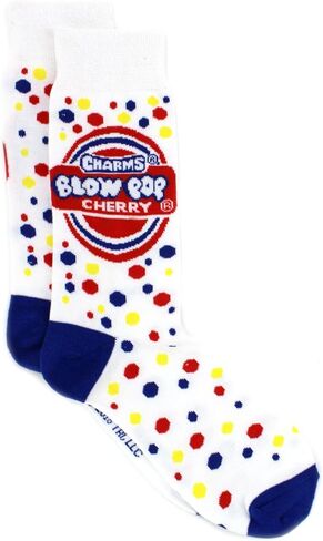 جوارب تشارمز كاندي توتسي رول للمراهقين للرجال مكونة من قطعتين (للأطفال الكبار/البالغين) in Kuwait