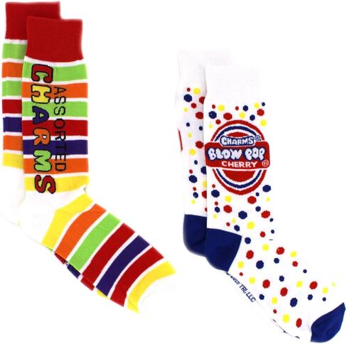 جوارب تشارمز كاندي توتسي رول للمراهقين للرجال مكونة من قطعتين (للأطفال الكبار/البالغين) in Kuwait