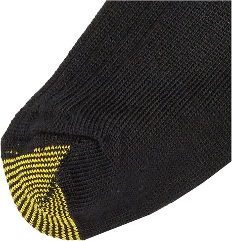 Gold Toe Men's Windsor Wool-Blend Over-the-Calf Dress Sock - One Size - Black (Pack of 3) in Kuwait